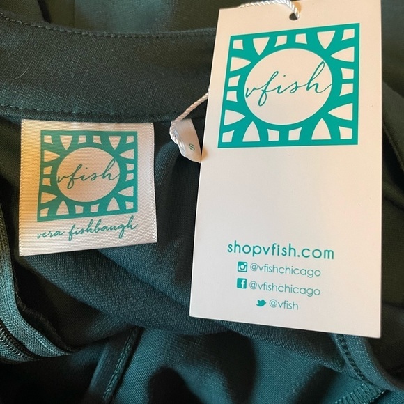 NWT Vera Fishbaugh one shoulder dress - Picture 4 of 4